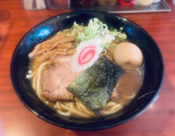 「らぁめん味玉（￥950）」@町屋大勝軒 孤珀の写真