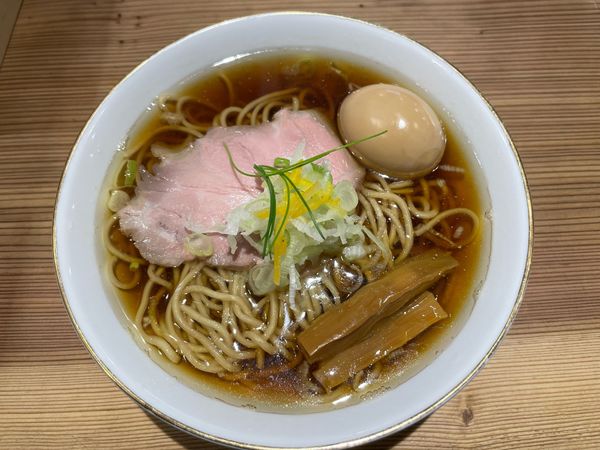 「Regular(¥900) 味玉(¥100)」@かね田の写真