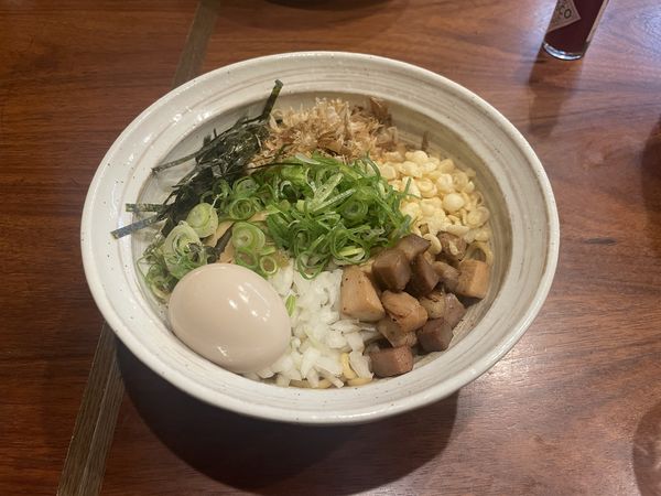 「まぜそば」@讃岐ラーメン 香麦の写真