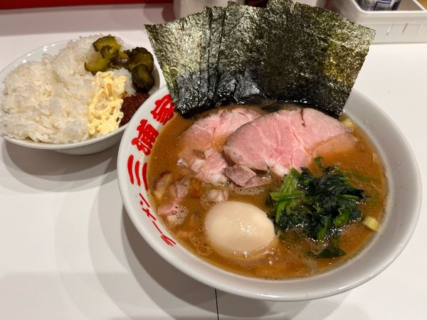 「上ラーメン」@ラーメン 三浦家の写真