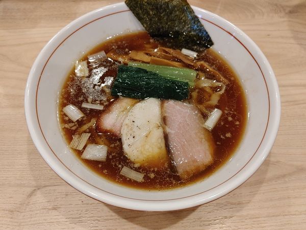 「手揉み中華そば850円」@麺処 にし尾の写真