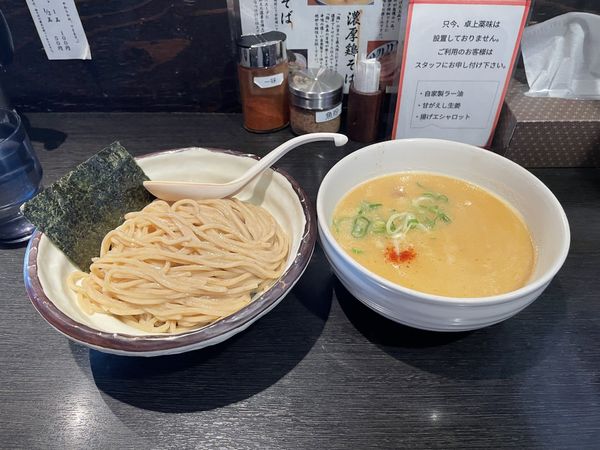「つけそば」@自家製麺 鶏そば 三歩一の写真