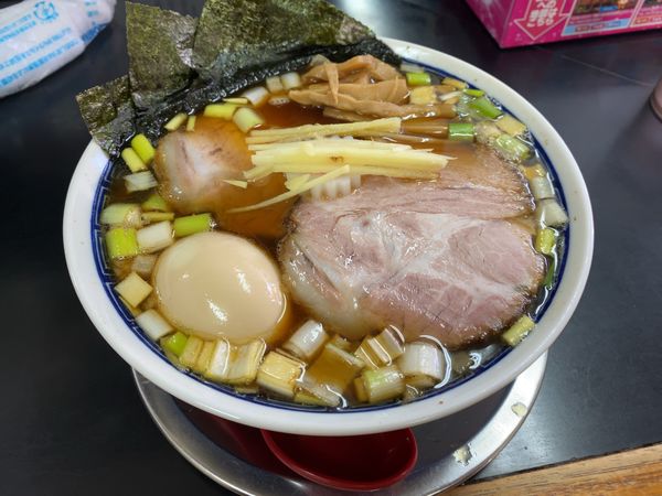 「特製中華そば1080円」@中華そば 亀喜屋の写真