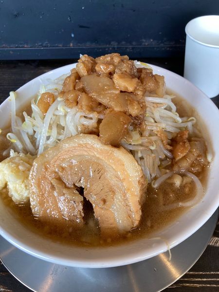 「豚そば（麺200g）」@豚のオオモリ製作所の写真