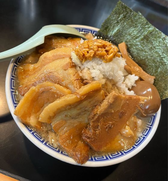 「小ラーメン＋全部のせ」@雅狼の写真