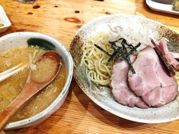「つけ麺　味噌チャーシュー　太麺変更」@らぁめん めんやの写真
