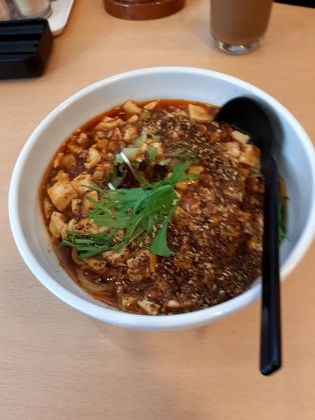 「陳麻婆豆腐麺950円税込」@天使担々麺の写真