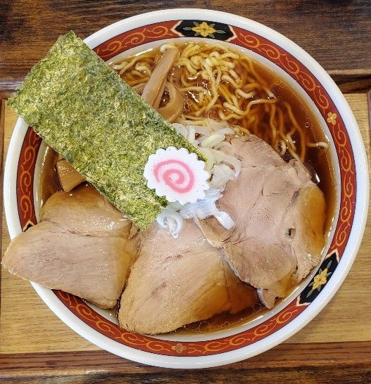 「支那そば(限定)大盛」@自家製中華そば 麺の虜の写真