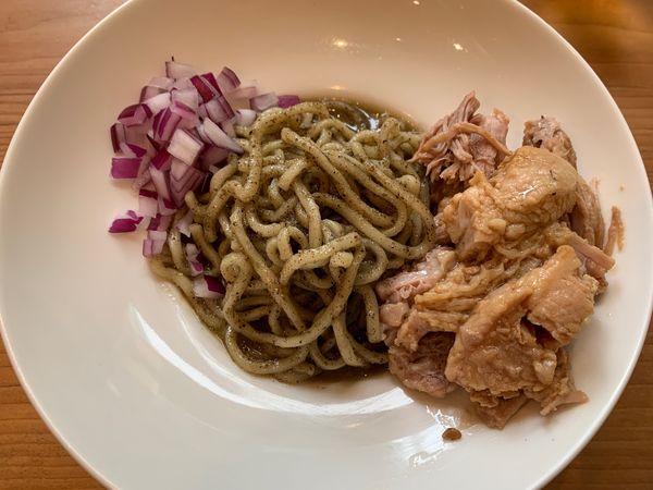 「肉ニボニボチーノ」@煮干し Noodles Nibo Nibo Cinoの写真