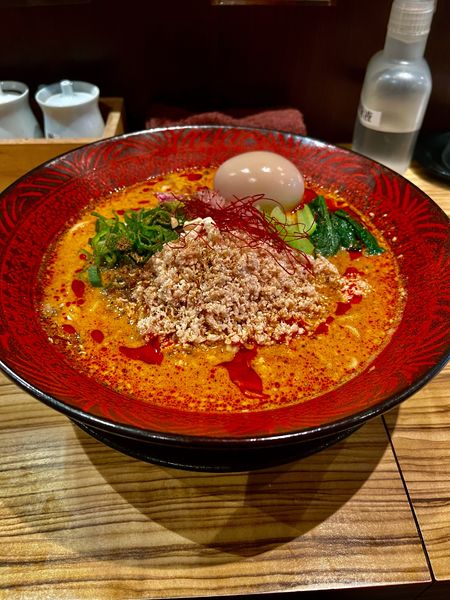 「坦々麺味玉」@麺屋 百式 西小山本店の写真