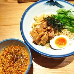 甘露つけ麺（並）熱盛り　¥1280
