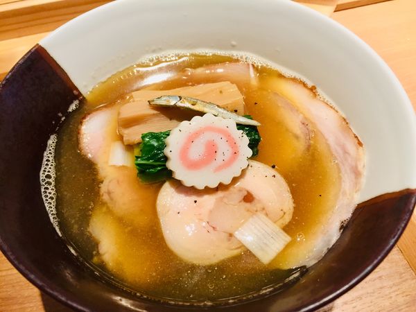 「【中華そば深緑】伊吹いりこの中華そば 白【1500円】」@ラーメンWalkerキッチンの写真