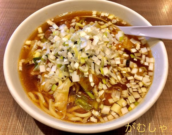 「スタミナラーメン（850円）、刻みネギ（50円）」@スタミナラーメン がむしゃの写真