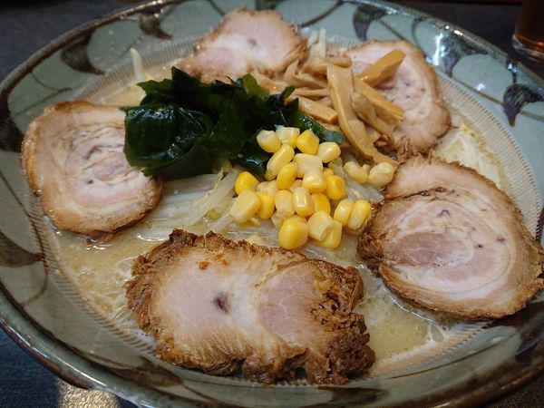 「味噌一チャーシュー(1190円)+大盛(100円)」@味噌一 上石神井店の写真