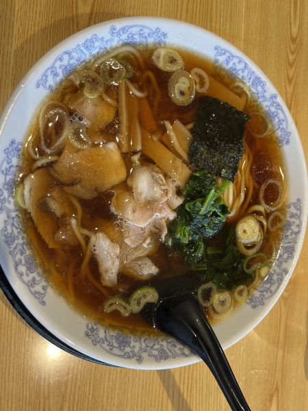 「ラーメン750円」@あおきや 喜多町店の写真