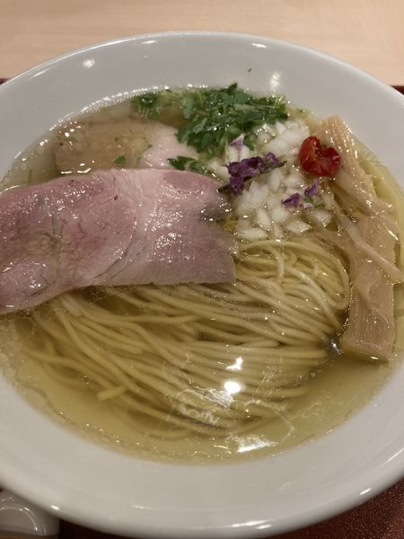 「イリコそば¥950」@麦と麺助 新梅田中津店の写真