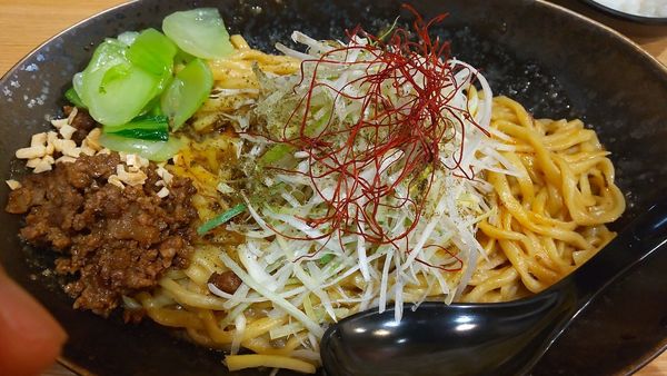 「汁無し担々麺」@四川担々麺 どういうわけで、の写真