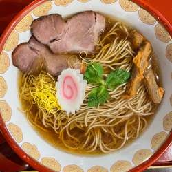 鯛中華そば　醤油