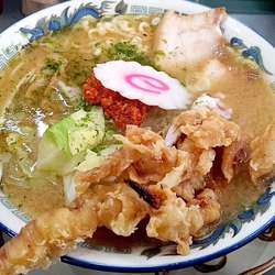げそ天味噌ラーメン