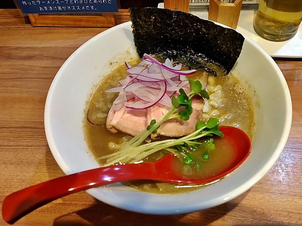 「裏ニボ カマス煮干 多加水太麺」@中華ソバ 篤々 TOKU-TOKUの写真