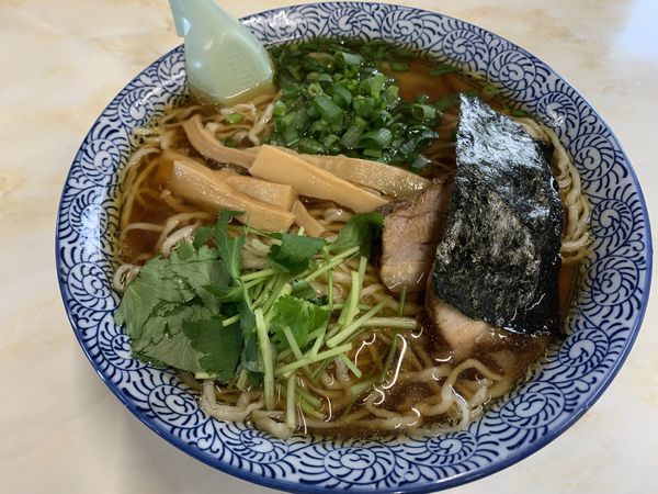 「ワンタン麺」@味の大西 真鶴店の写真