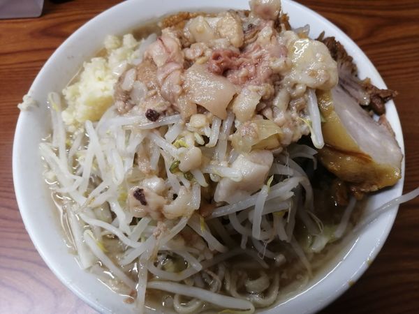 「ラーメン(ブタ2枚入り) ¥850」@ラーメン二郎 亀戸店の写真