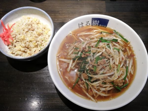 「台湾らーめん＋半焼飯」@週イチらーめん 木曜日の写真