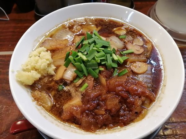 「秘境タンメン　　900円　  小ライス　100円」@秘境タンメン かし山の写真