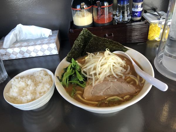 「味噌ラーメン(中)＋ライス」@RAMEN TATSUの写真