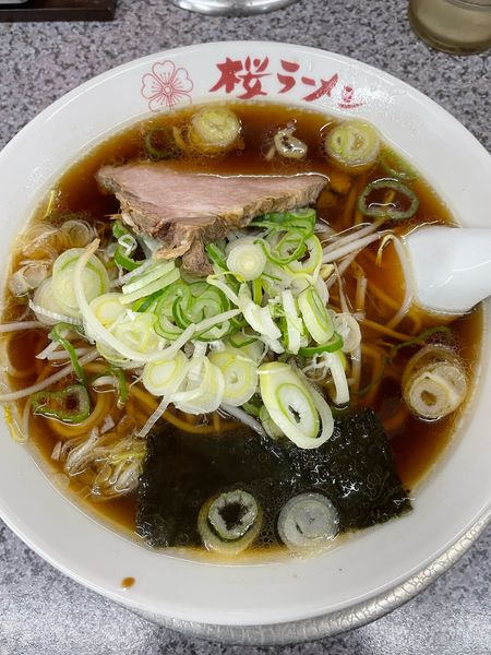 「醤油ラーメン」@桜ラーメンの写真