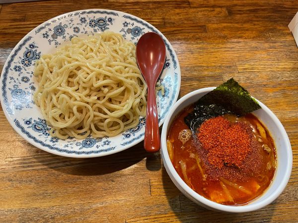 「特製麻婆つけ麺+餃子+坊主餃子 ￥0+￥150+￥200」@つけ麺 坊主の写真