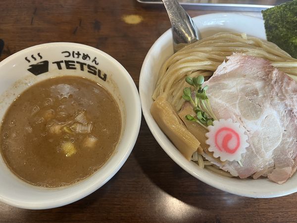 「つけめん(特盛400g)」@つけめんTETSU 千駄木本店の写真