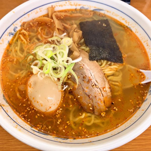 「塩ラーメン（２辛）」@福しん 上野駅前店の写真