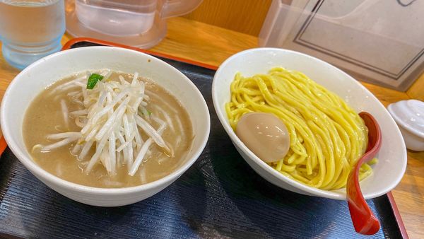 「味噌つけめん ¥920 味付玉子 ¥100」@味噌麺処 花道庵の写真