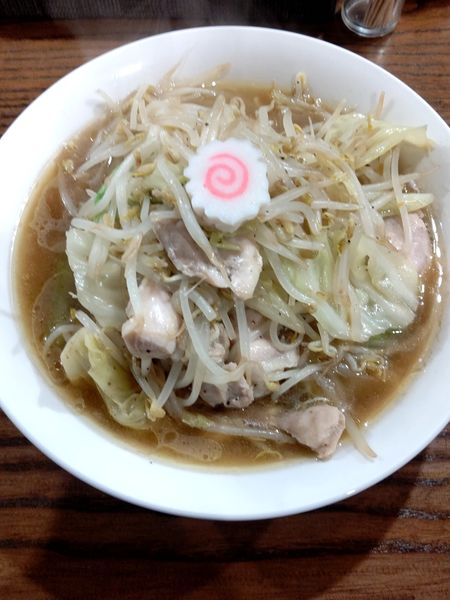 「鶏野菜麺　ハーフ　８８０円」@鶏哲の写真