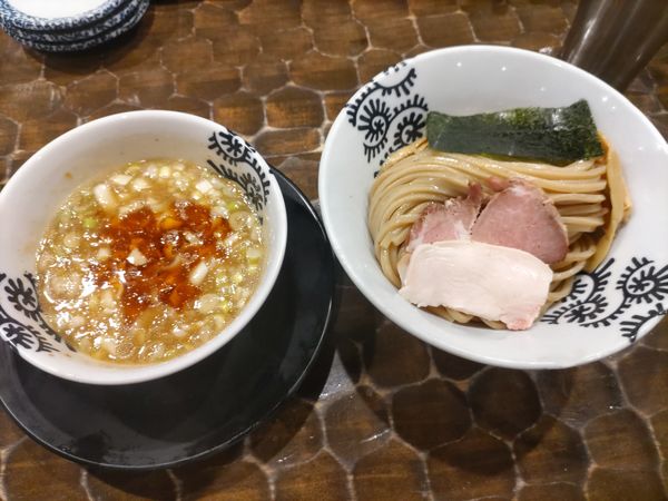 「海老つけ蕎麦」@特級鶏蕎麦 龍介の写真