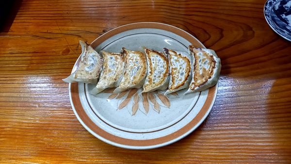 「しそ餃子」@餃子屋の写真