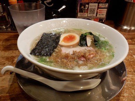 「朝ラーみたいなあっさりラーメン」@らあめん花月嵐 下北沢駅前店の写真