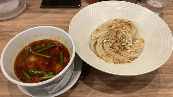 「水曜限定 旨辛スタミナつけ麺」@麺処 ほん田 秋葉原本店の写真