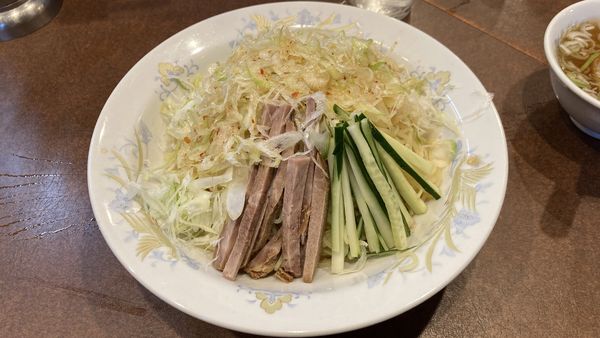「夏季限定 冷やし葱そば」@鶏舎の写真