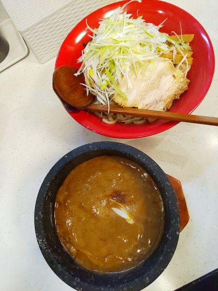 「辛いつけ麺」@らーめん 蒙古の写真