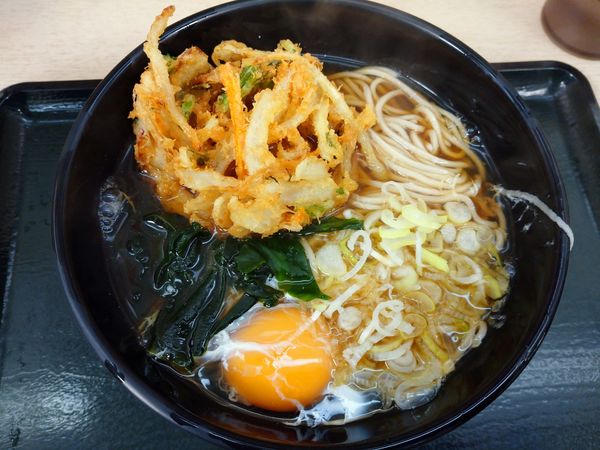 「朝そば（370円）」@名代 箱根そば 川崎店の写真