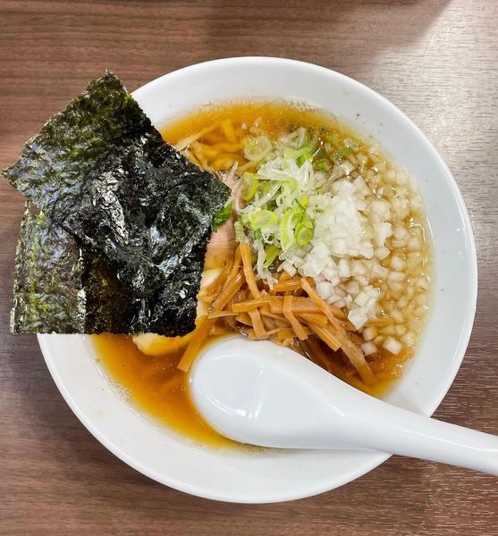 「煮干し中華そば 玉ねぎ」@煮干し中華そば 山形屋の写真