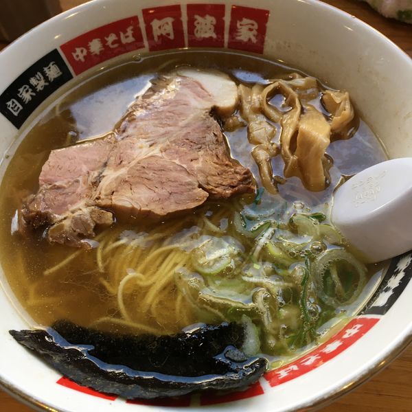 「中華そば 750円」@中華そば 阿波家の写真