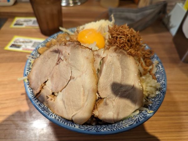 「まぜそば950円」@八王子田田の写真