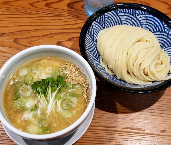 「和節塩つけそば 1,000円」@麺 一直の写真
