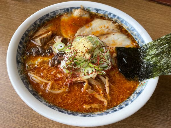 「極味噌レッド」@ラーメン極 苫小牧本店の写真