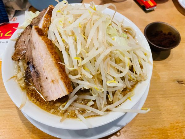 「ラーメン中　トッピング辛め」@麺ゃ花ょの写真