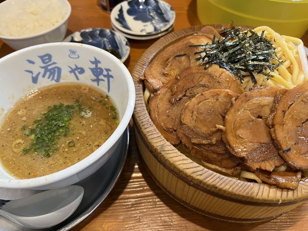 「八ちゃーつけ麺特盛」@麺屋 湯や軒の写真