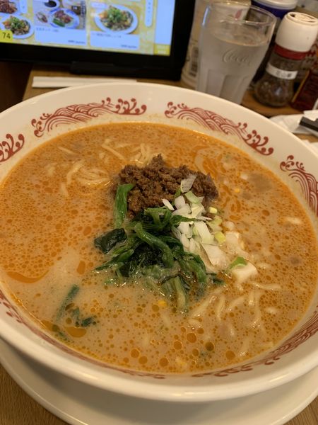 「担々麺」@バーミヤン 山梨豊富店の写真